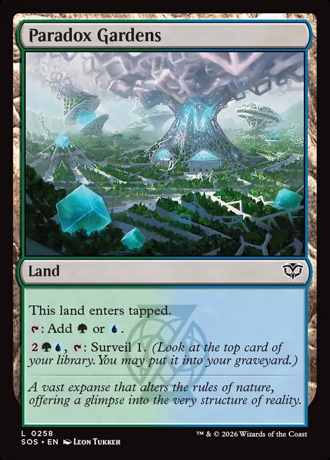 Paradox Gardens - Magic: The Gathering - MoxLand
