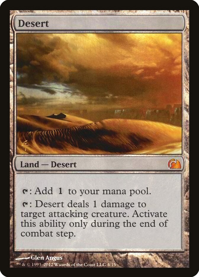 Deserto / Desert - Magic: The Gathering - MoxLand