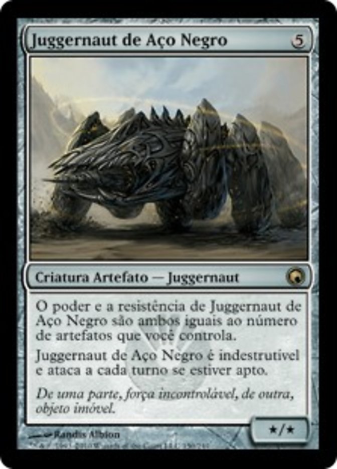 Juggernaut de Aço Negro / Darksteel Juggernaut - Magic: The Gathering - MoxLand