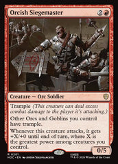 Mestre de Cerco Orc / Orcish Siegemaster