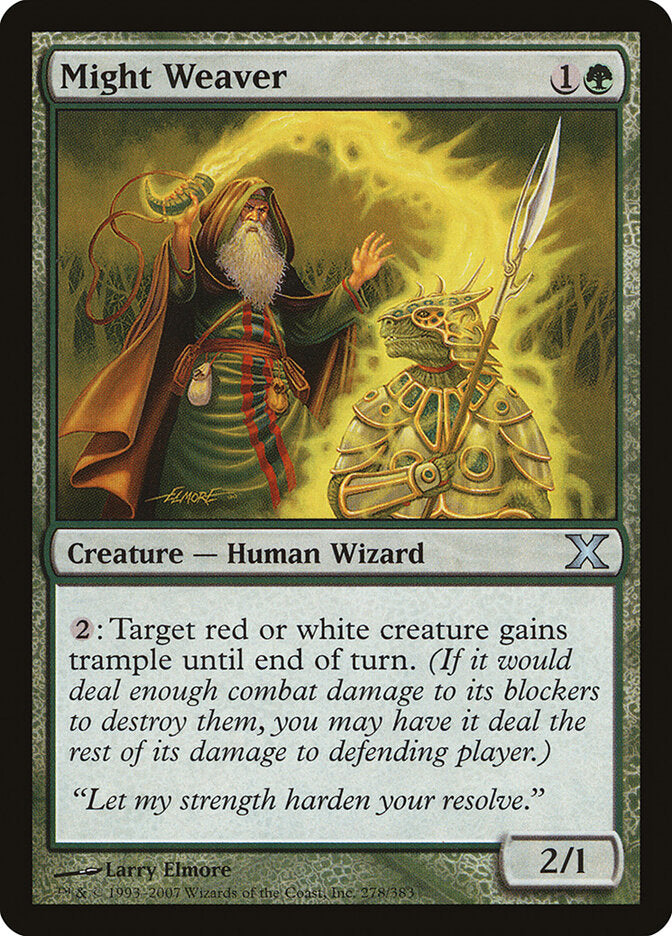Tecelão do Poder / Might Weaver - Magic: The Gathering - MoxLand