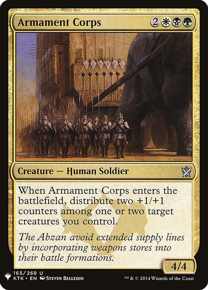 Tropas de Armamento / Armament Corps - Magic: The Gathering - MoxLand