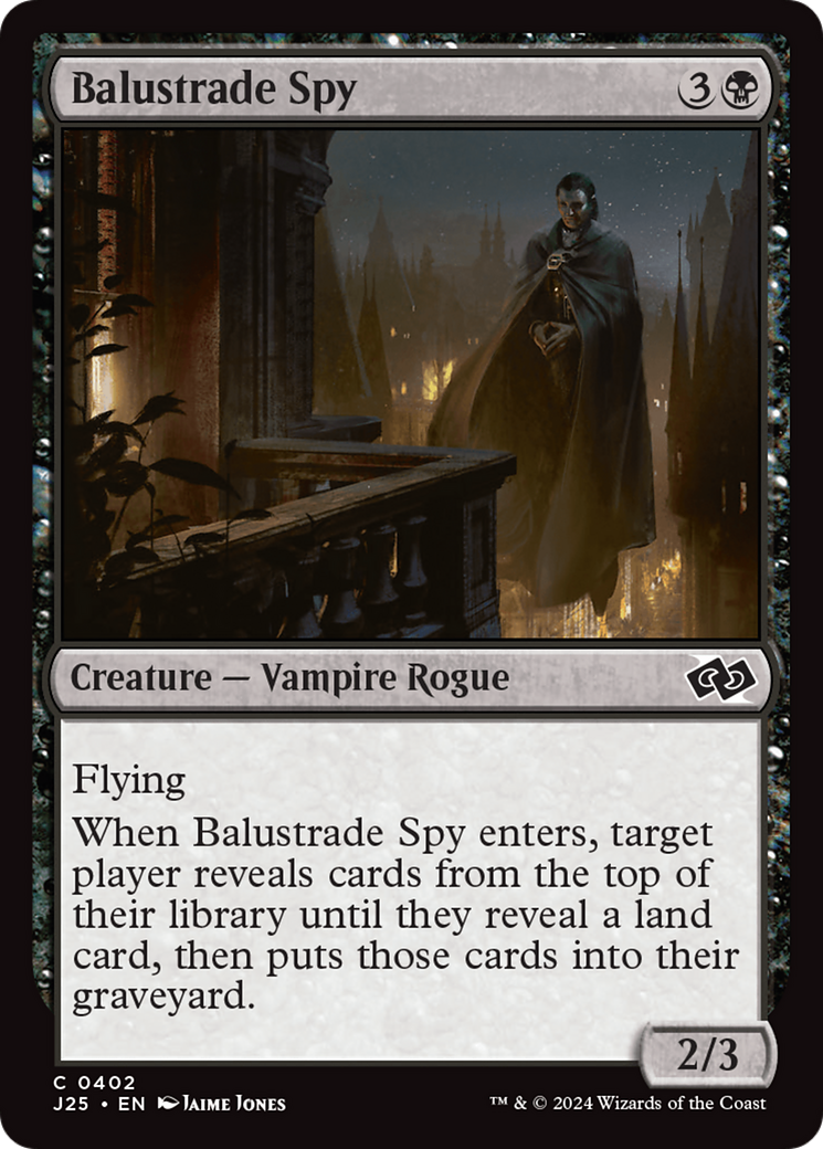 Espião de Balaustrada / Balustrade Spy - Magic: The Gathering - MoxLand