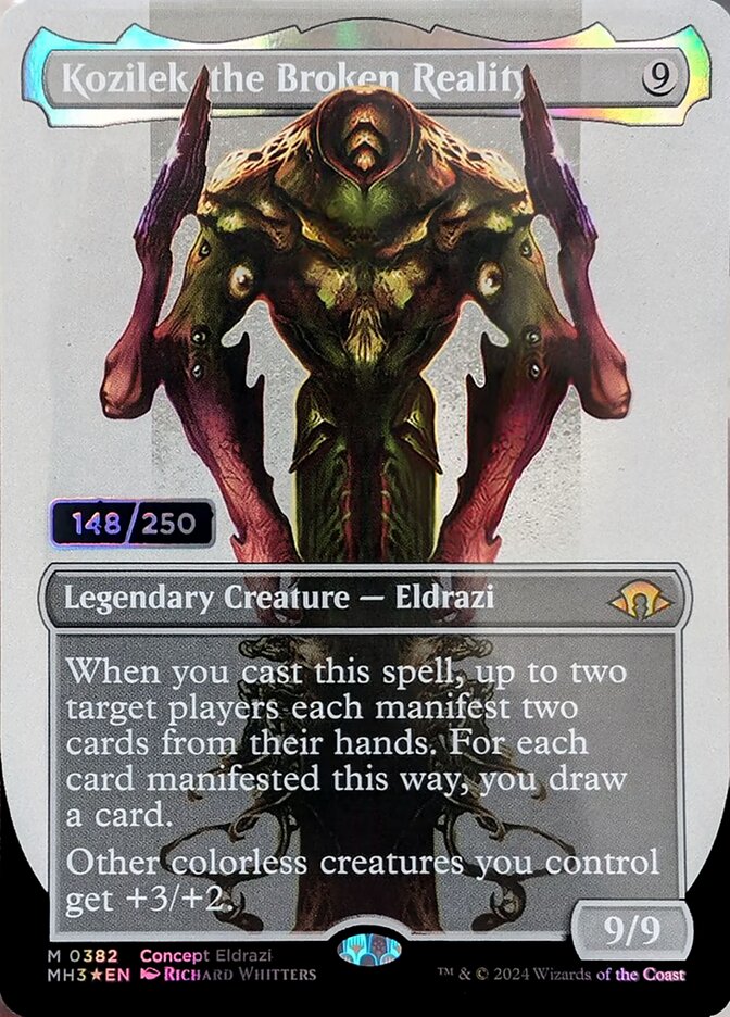 Kozilek, a Realidade Partida / Kozilek, the Broken Reality - Magic: The Gathering - MoxLand