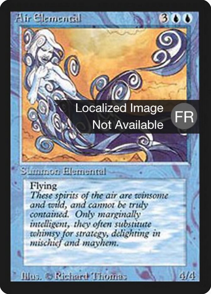 Elemental do Ar / Air Elemental - Magic: The Gathering - MoxLand