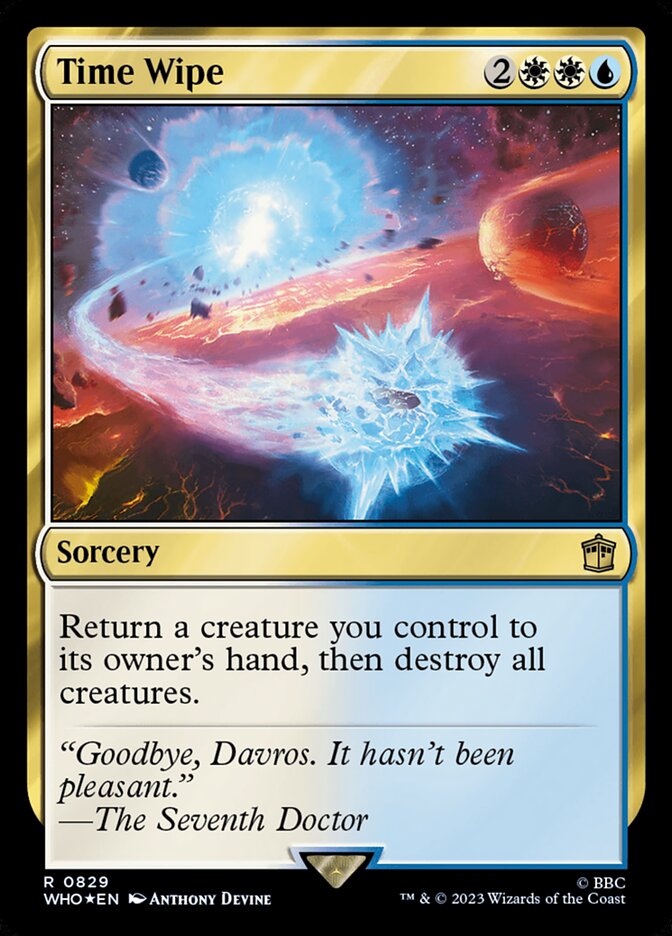 Limpeza Temporal / Time Wipe - Magic: The Gathering - MoxLand