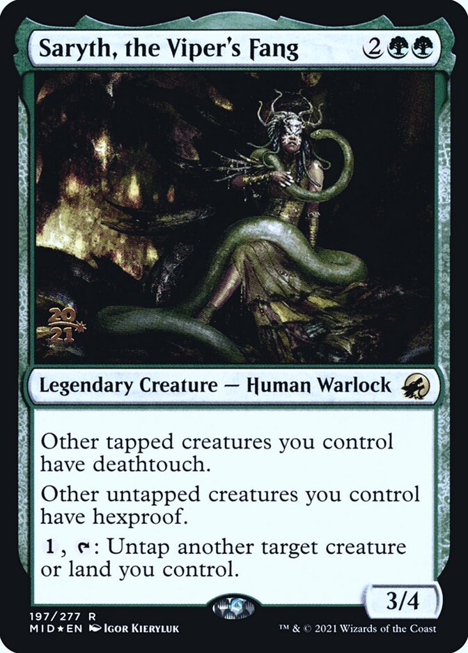 Saryth, a Presa da Víbora / Saryth, the Viper's Fang - Magic: The Gathering - MoxLand
