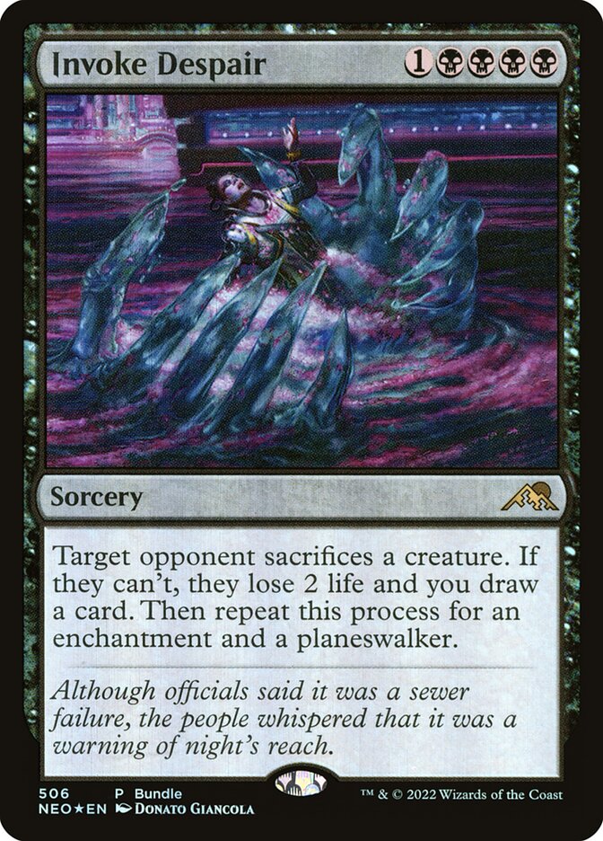 Invocar o Desespero / Invoke Despair - Magic: The Gathering - MoxLand