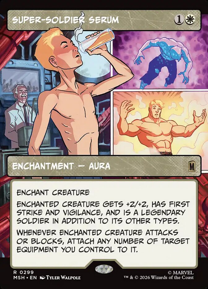 Super-Soldier Serum - Magic: The Gathering - MoxLand
