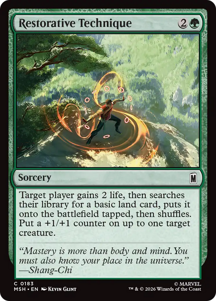 Restorative Technique - Magic: The Gathering - MoxLand