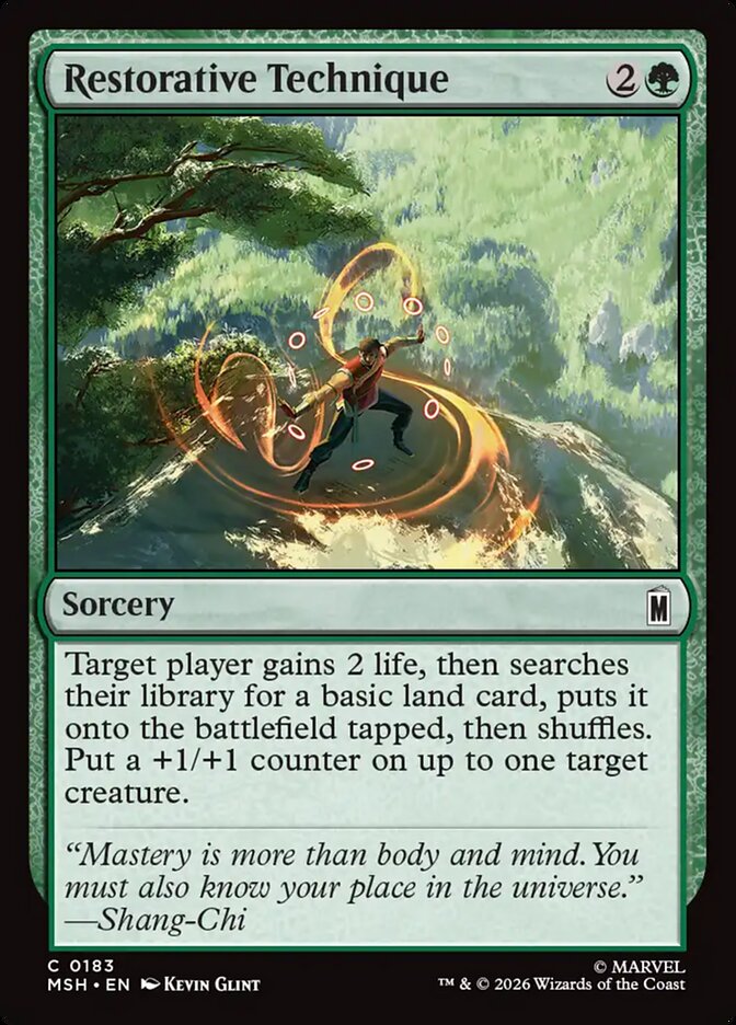 Restorative Technique - Magic: The Gathering - MoxLand