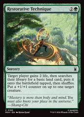Restorative Technique - Magic: The Gathering - MoxLand