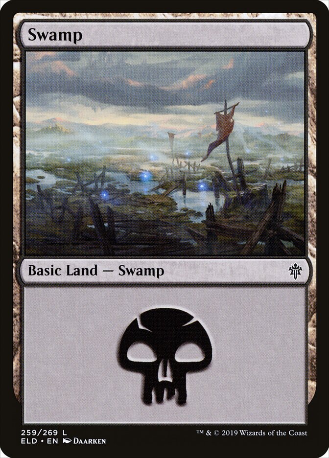 Pântano / Swamp - Magic: The Gathering - MoxLand