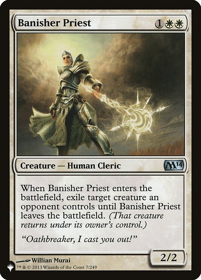 Sacerdote Banidor / Banisher Priest - Magic: The Gathering - MoxLand