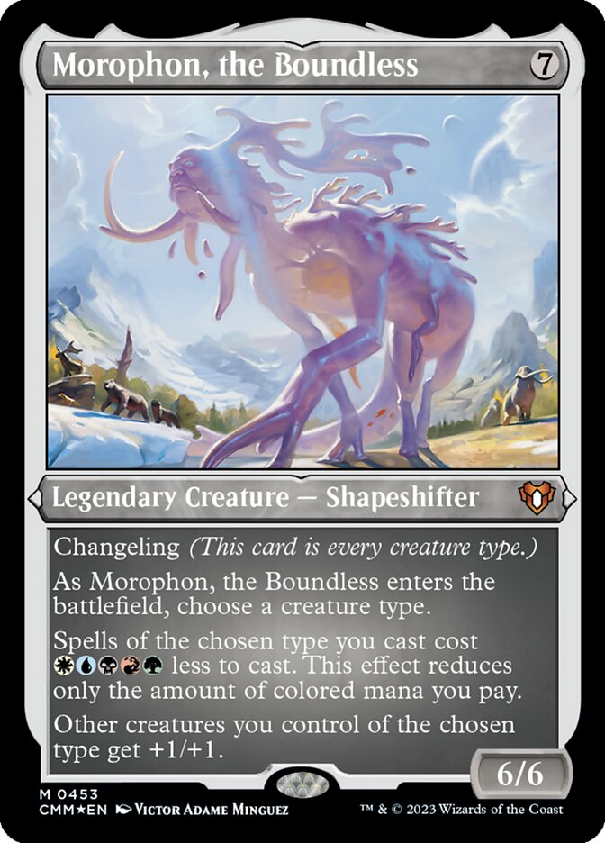 Morophon, o Irrestrito / Morophon, the Boundless - Magic: The Gathering - MoxLand