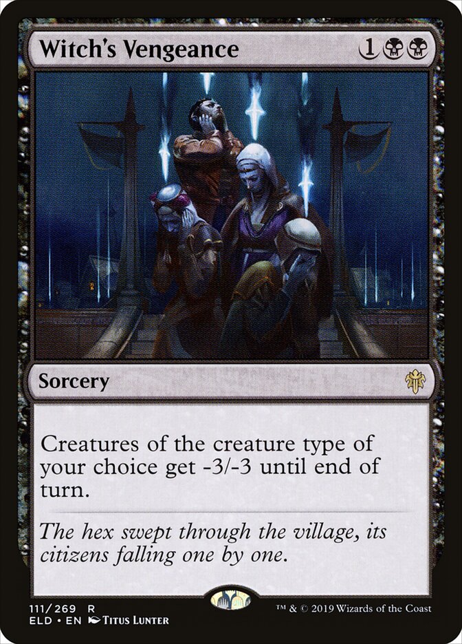 Vingança da Bruxa / Witch's Vengeance - Magic: The Gathering - MoxLand