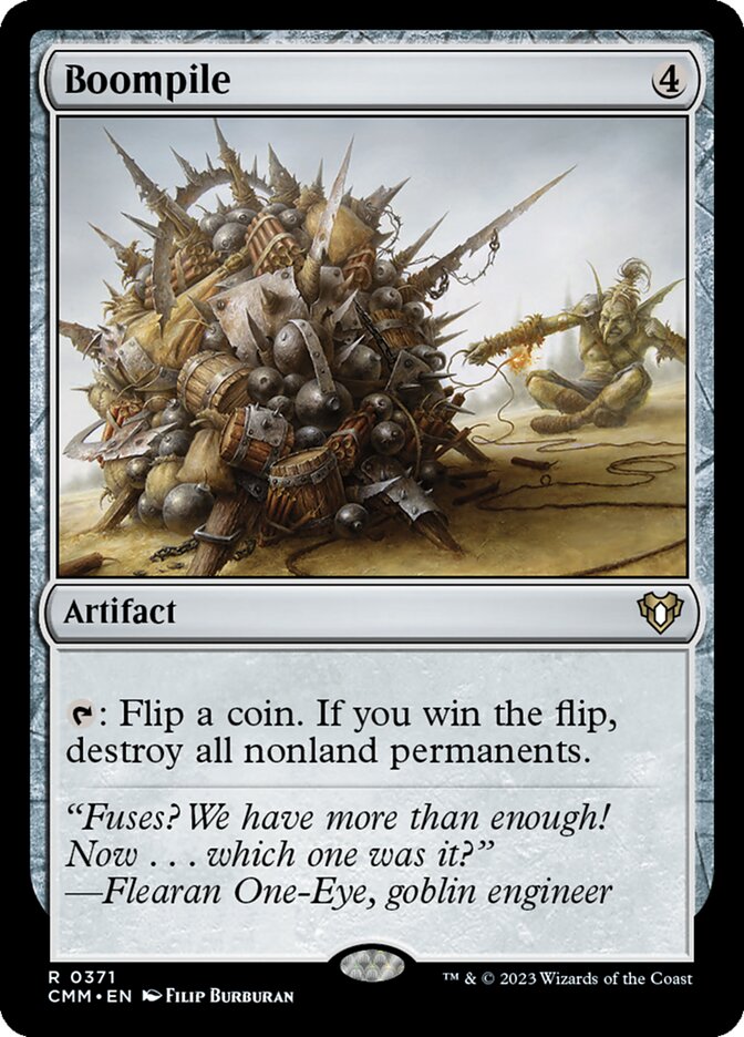 Monte de Bum / Boompile - Magic: The Gathering - MoxLand