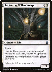 Fogo-fátuo Atrativo / Beckoning Will-o'-Wisp - Magic: The Gathering - MoxLand