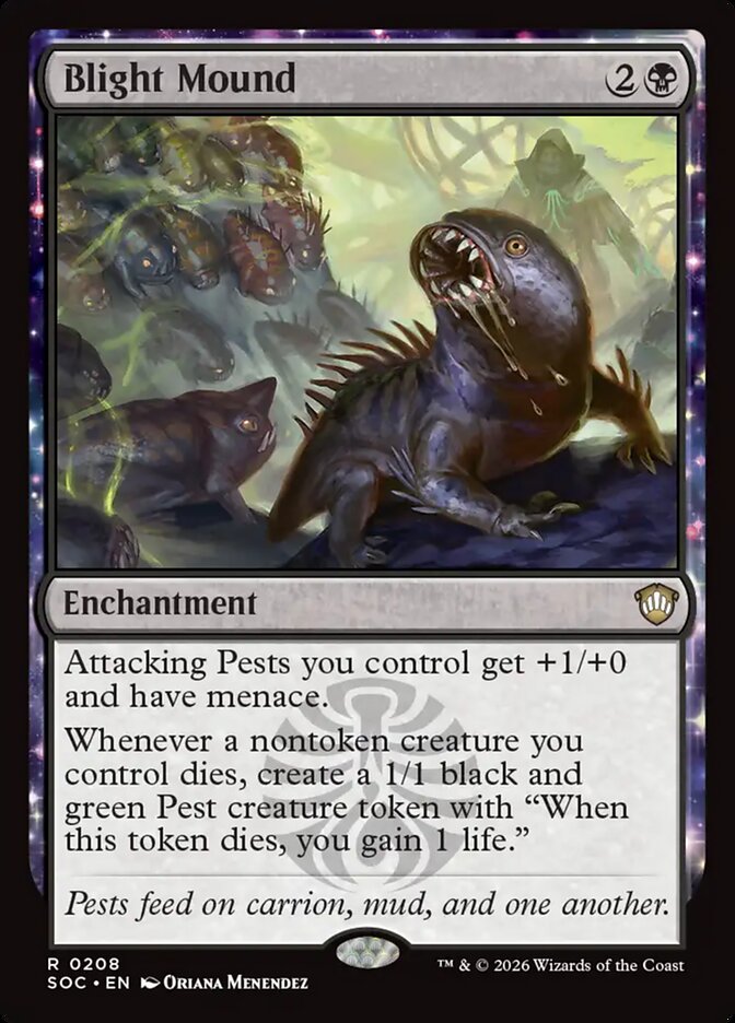 Monte de Praga / Blight Mound - Magic: The Gathering - MoxLand