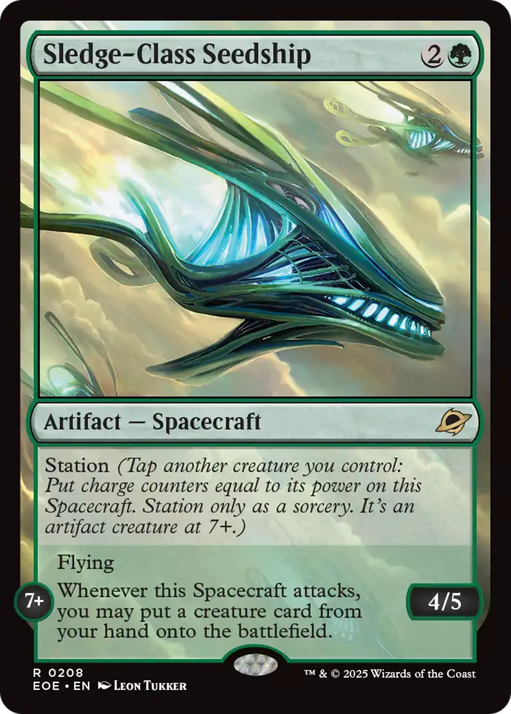 Nave-semeadora Classe Martelo / Sledge-Class Seedship - Magic: The Gathering - MoxLand