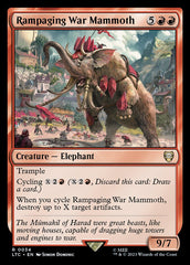 Mamute de Guerra Enfurecido / Rampaging War Mammoth - Magic: The Gathering - MoxLand