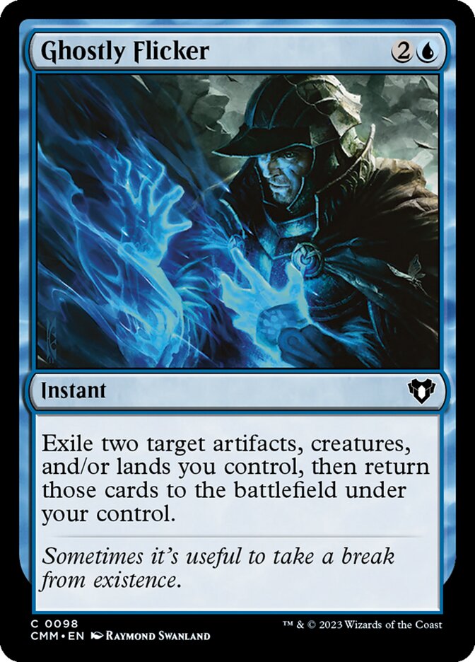 Bruxuleio Fantasmagórico / Ghostly Flicker - Magic: The Gathering - MoxLand