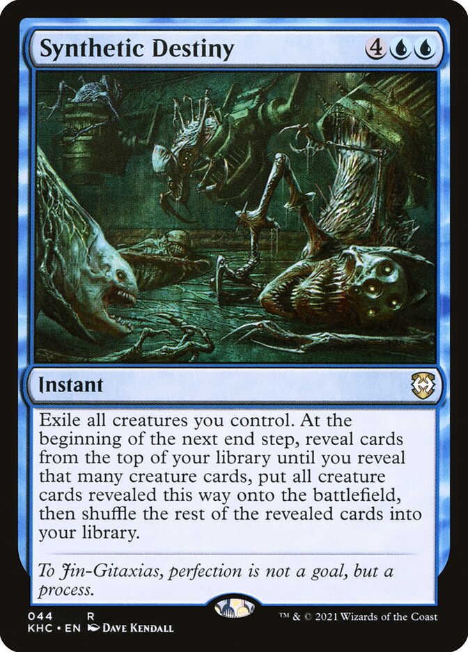 Destino Sintético / Synthetic Destiny - Magic: The Gathering - MoxLand