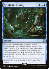Destino Sintético / Synthetic Destiny - Magic: The Gathering - MoxLand