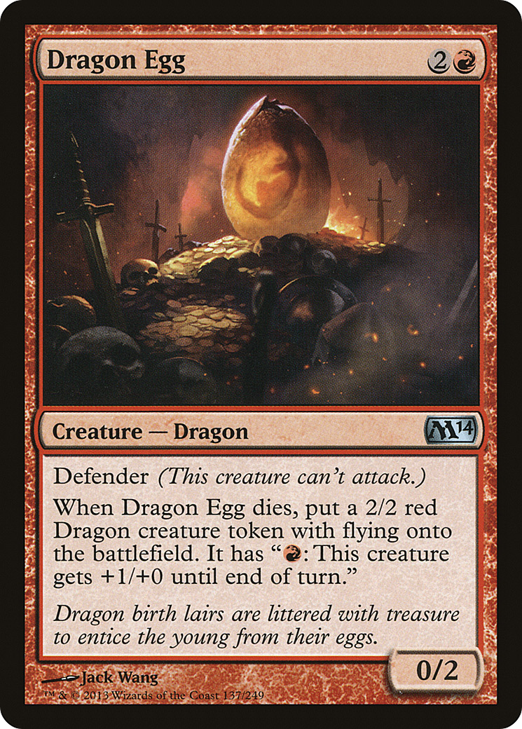 Ovo de Dragão / Dragon Egg - Magic: The Gathering - MoxLand