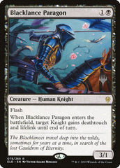 Paradigma Lançanegra / Blacklance Paragon - Magic: The Gathering - MoxLand