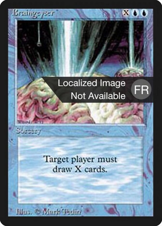 Braingeyser - Magic: The Gathering - MoxLand