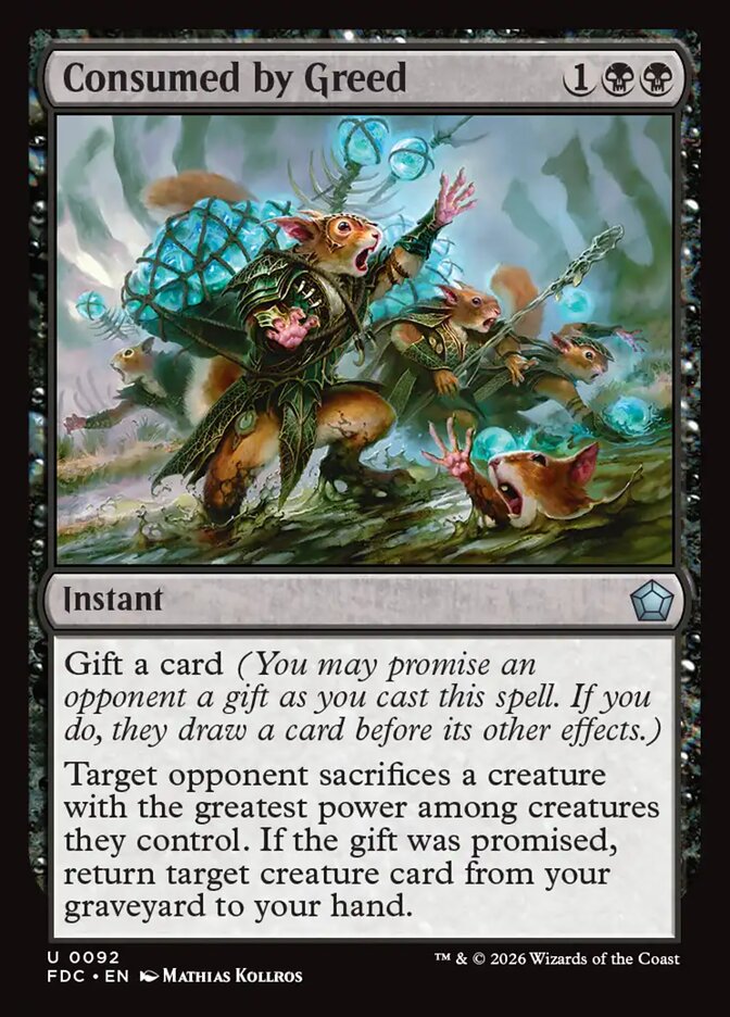 Consumed by Greed - Magic: The Gathering - MoxLand