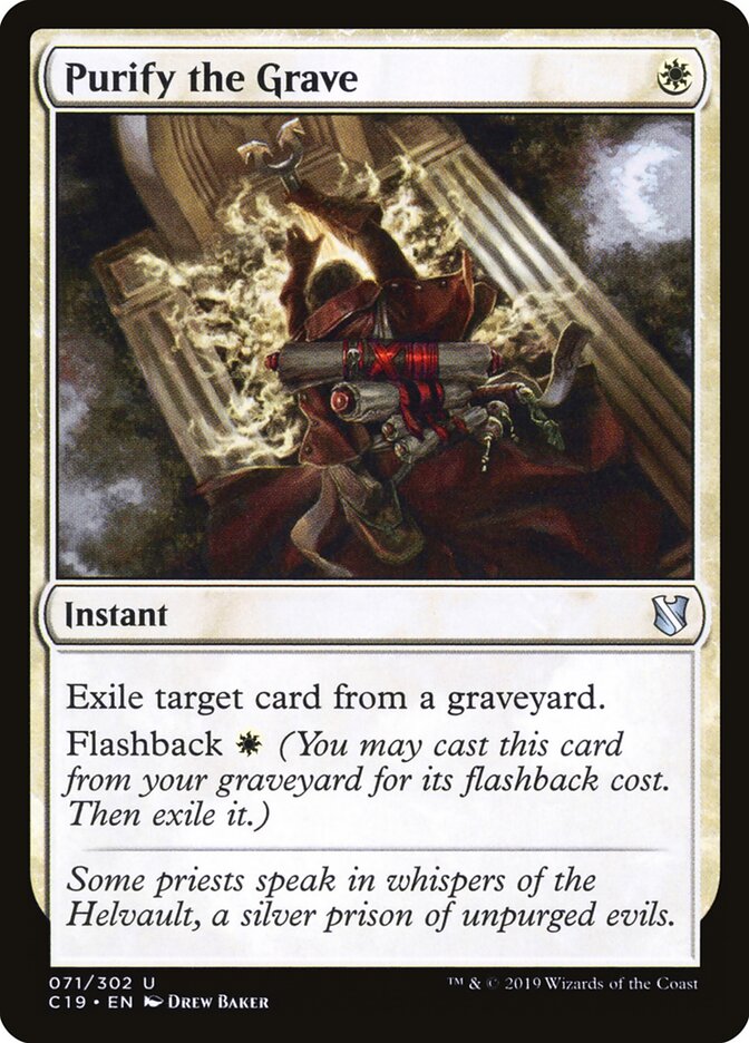 Purificar o Túmulo / Purify the Grave - Magic: The Gathering - MoxLand