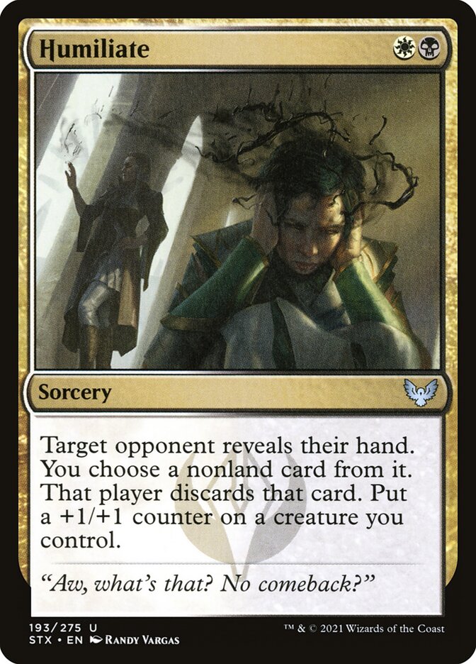 Humilhar / Humiliate - Magic: The Gathering - MoxLand