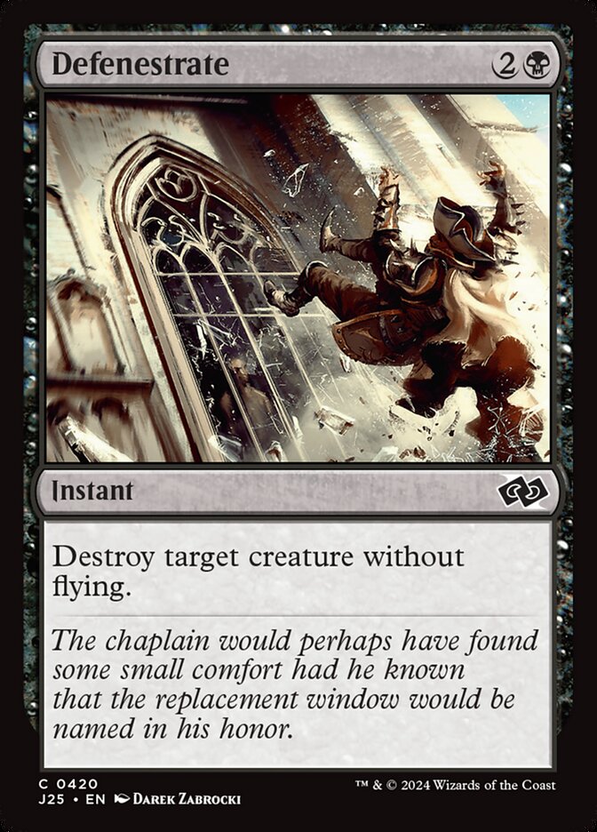Defenestrar / Defenestrate - Magic: The Gathering - MoxLand