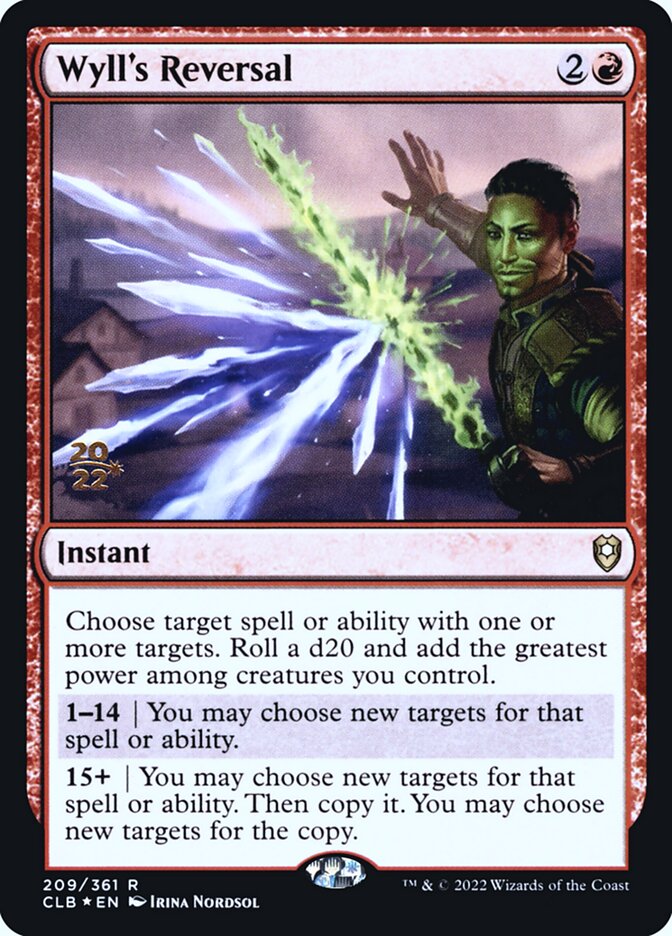 Inversão de Wyll / Wyll's Reversal - Magic: The Gathering - MoxLand