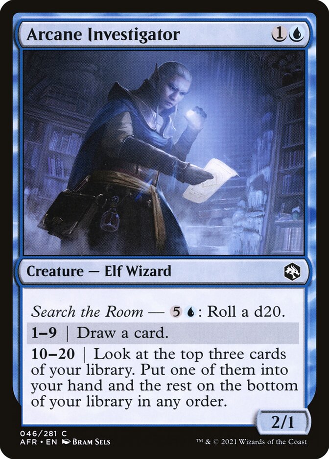 Investigador Arcano / Arcane Investigator - Magic: The Gathering - MoxLand