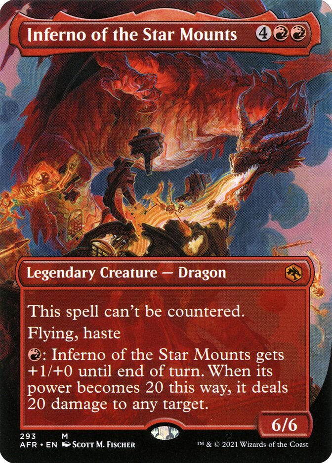 Inferno dos Montes das Estrelas / Inferno of the Star Mounts - Magic: The Gathering - MoxLand