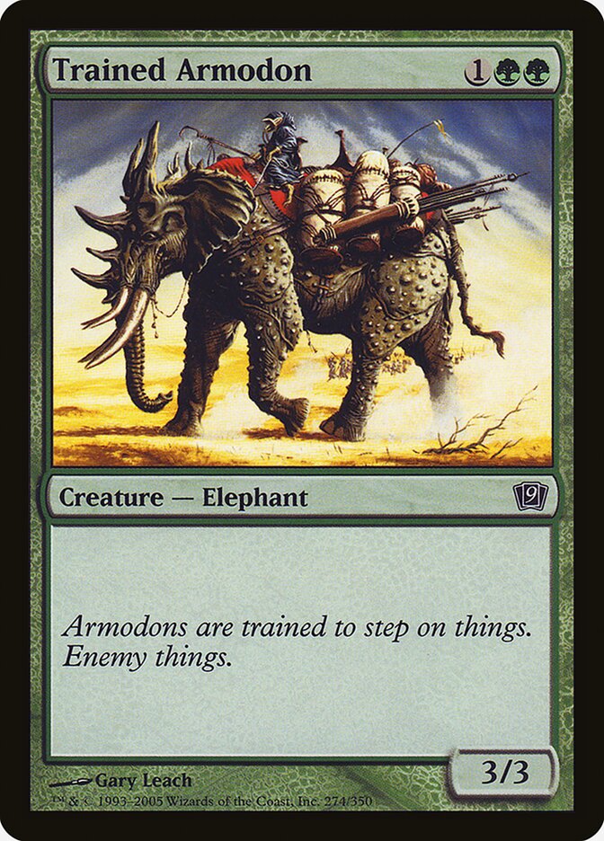 Armodonte Adestrado / Trained Armodon - Magic: The Gathering - MoxLand