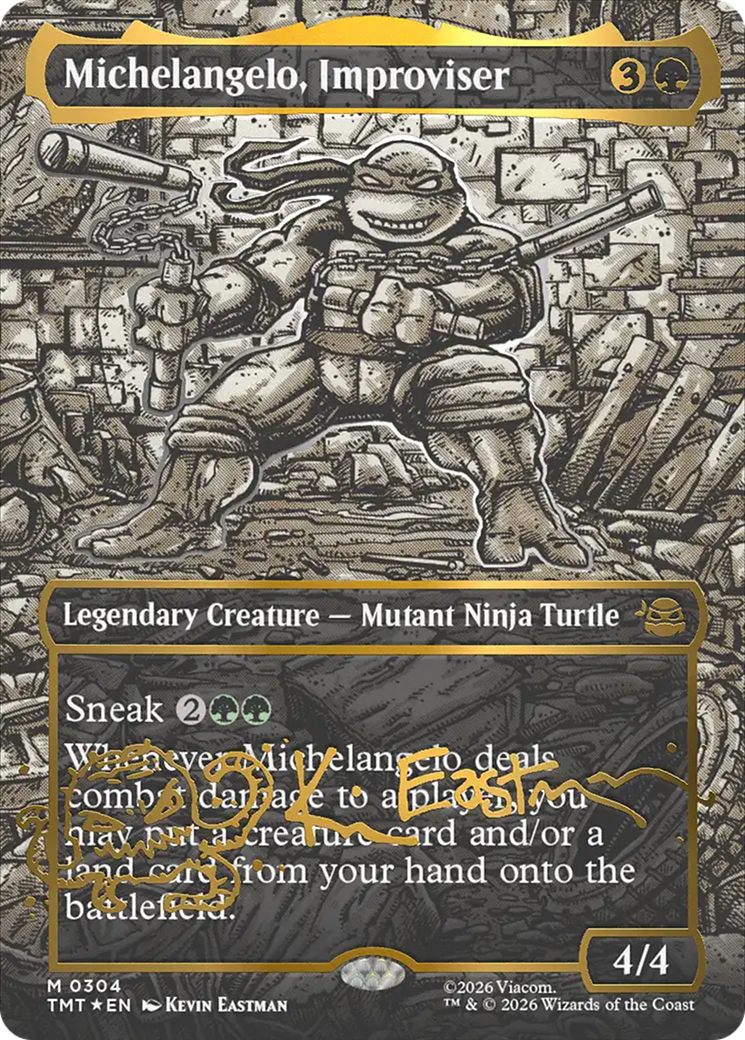 Michelangelo, Improviser - Magic: The Gathering - MoxLand
