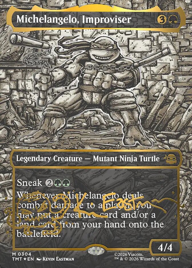 Michelangelo, Improviser - Magic: The Gathering - MoxLand
