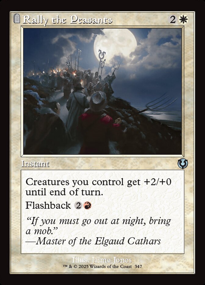 Reunir os Camponeses / Rally the Peasants - Magic: The Gathering - MoxLand