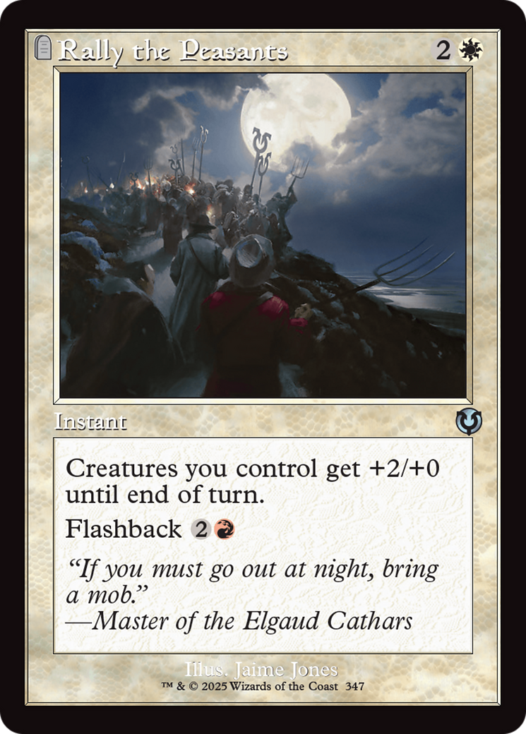 Reunir os Camponeses / Rally the Peasants - Magic: The Gathering - MoxLand