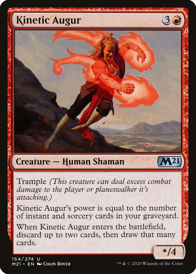 Áugure Cinética / Kinetic Augur - Magic: The Gathering - MoxLand