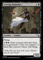 Observadora Sorrateira / Leering Onlooker - Magic: The Gathering - MoxLand