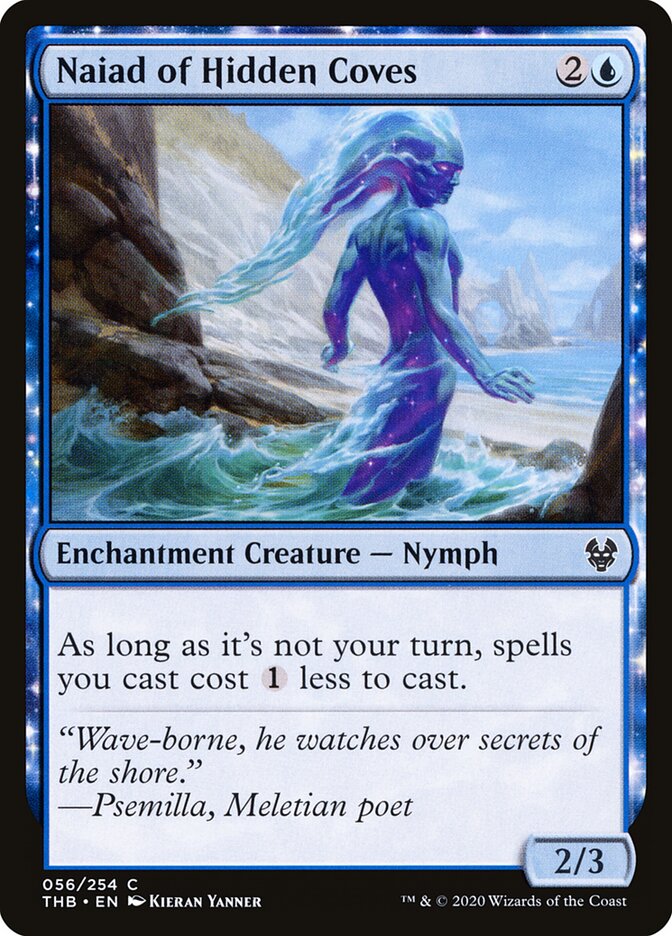 Náiade das Enseadas Ocultas / Naiad of Hidden Coves - Magic: The Gathering - MoxLand
