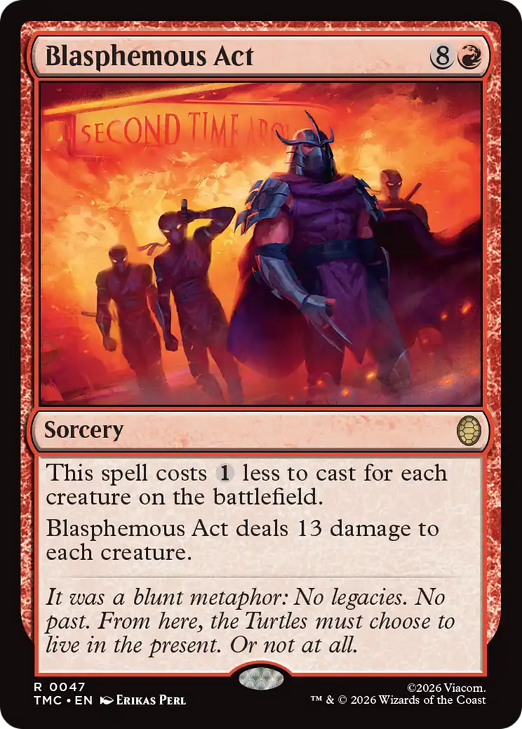 Ato Blasfemo / Blasphemous Act - Magic: The Gathering - MoxLand