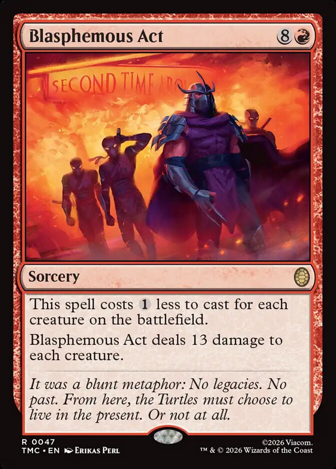 Ato Blasfemo / Blasphemous Act - Magic: The Gathering - MoxLand