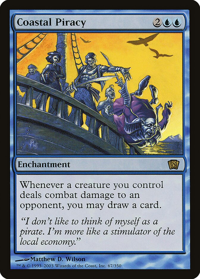Pirataria Costeira / Coastal Piracy - Magic: The Gathering - MoxLand