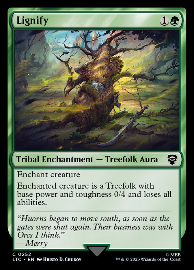 Lignificar / Lignify - Magic: The Gathering - MoxLand